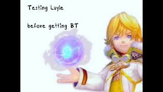 DFFOO Testing Layle before getting LD BT and rework