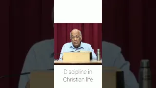 Discipline in christian life by  pastor Zac poonen.#clips  #zacpoonen #blessed #cfc #reels #shorts