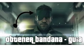 COMO CONSEGUIR PAÑOLETA | Metal Gear Solid V Guía - Kahntuz