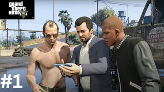 Grand Theft Auto 5 Gameplay Walkthrough Part 1 - GTA 5 PC 60FPS ULTRA (No Commentary)