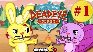 Happy Tree Friends Episodes 1: Camp Pokeneyeout - Deadeye Derby