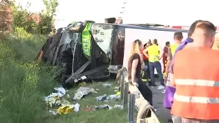 Flix-Busunglück auf A9: Polizei vermutet Sekundenschlaf als Ursache