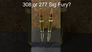 277 Sig Fury better than 308 (7.62x51)? 🫠#shorts