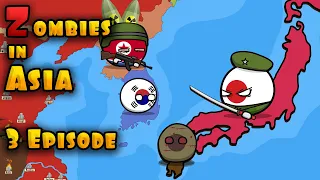 Zombies in Asia - Episodes 3 / Japan ( Countryballs )