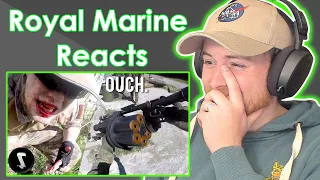 Royal Marine Reacts To BIGGEST FAILS & WINS of AIRSOFT - Silo Entertainment