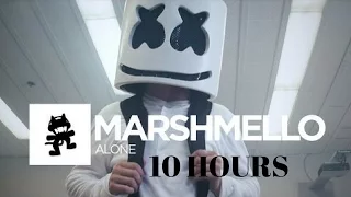 Marshmello I Alone 10 Hour [Official Monstercat Music Video]