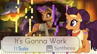 It's Gonna Work -- My Little Pony - |SOLO PIANO COVER W/LYRICS| -- Synthesia HD