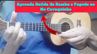 Aprenda Batida de Samba e Pagode no Cavaquinho