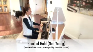 Heart of Gold (Neil Young) - Intermediate Piano Sheet Music