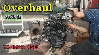 TUTORIAL MERAKIT MESIN DISEL YANMAR 3TN84E