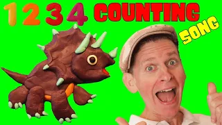 Triceratops Counting Song with Matt | Dinosaurs | Dream English Kids Songs