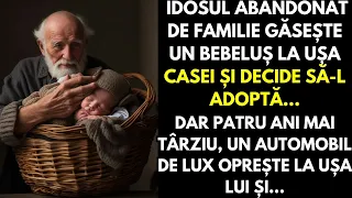 Un bărbat în vârstă ABANDONAT de FAMILIE găsește un BEBELUȘ la ușa CASEI și...