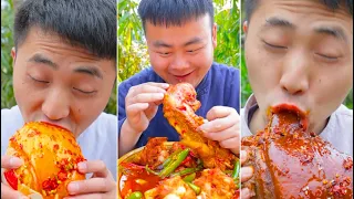 ASMR Mukbang Chinese Spicy Food Challenges 🌶🌶🌶 Tik Tok China #21