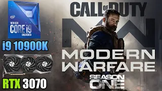 COD: Modern Warfare - RTX 3070 + i9 10900K - 1080p, 1440p & 4K - High & Low Settings - Season 1