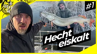 HECHT Eiskalt | Eingefroren beim HECHTANGELN !! | Folge 1