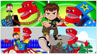 Ben 10 Collection Of Boxy Boo In Trevor Henderson | Fanmade Transformation