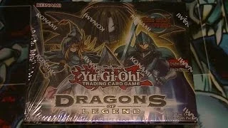 Unboxing Yu-Gi-Oh! Dragons Of Legend 1st Edition Booster Box 24 Packs (Awesome Pulls!!!)