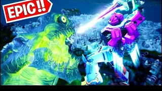 ROBOT VS MONSTER A FORTNITE MOVIE (PACIFIC RIM THEME SONG)