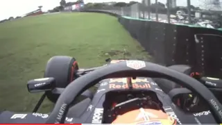F1 2019 Brazil FP1 Albon Crashes Onboard