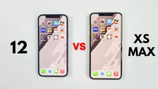 iPhone XS Max Vs iPhone 12 - SPEED TEST in 2023 (iOS 16.6)