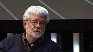 Director George Lucas on threat to movie industry