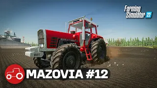 Fertilizing Fields, Sowing & Rolling Barley Mazovia Farming Simulator 22 Timelapse Episode 12