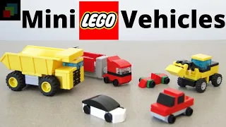 Mini Lego Vehicles Tutorial Part 4