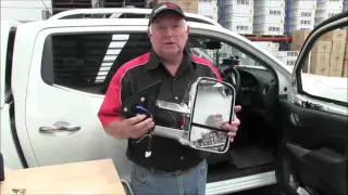 Nissan Navara NP300  |  Towing Mirrors Installation  |  Clearview Accessories