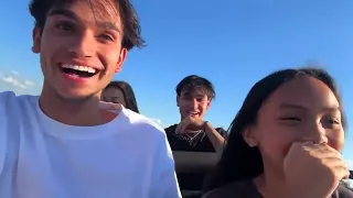 Lucas and Marcus! Our Little Sister THREW UP on the ROLLER COASTER