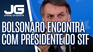 Em meio à crise nos poderes, Bolsonaro se encontra com presidente do STF