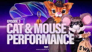 Cat & Mouse Perform "Get Happy" by Judy Garland | Series 4 Ep 3 | The Masked Singer UK