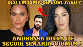 Andressa Suita deixa de SEGU1R a Simaria após ela dizer que Gusttavo Lima tava “Gost0so”, CIÚM3S ?