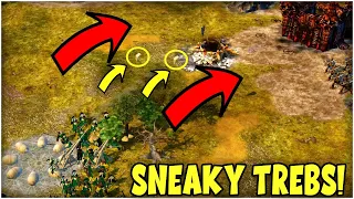 Can 2 Trebuchets Secretly Snipe The Fortress??? | BFME 2 ROTWK 1v1 Ranked Ladder