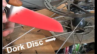 1000 Degree Knife VS Dork Disc - How I Removed my Dork Disc Without the Proper Tools