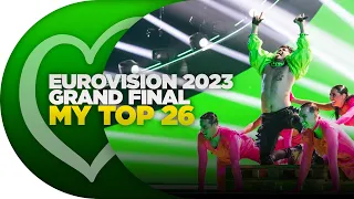 My Top 26 - Grand Final (After The Show) - 4K - Eurovision Song Contest 2023