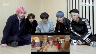 Txt reaction to BTS- 'Permission to Dance' *FANMADE*