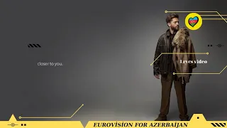 🇦🇿 Nadir Rustamli - Fade To Black - Lyrics Video - Eurovision 2022 Azerbaijan