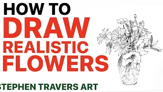 Drawing Flowers that Look Real