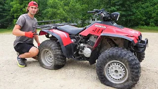 Seller Gave Up On This $350 Honda 4x4 ATV