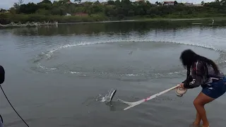 Ela Puxou um Belo Cardume JOGANDO TARRAFA GIGANTE