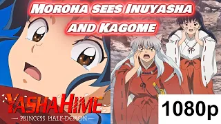 Moroha sees Inuyasha and Kagome (her parents) Dub Clip 1080p HD || Yashahime Princess Half-Demon