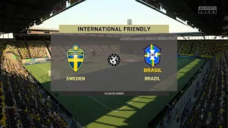 Sweden Women vs Brazil Women (28/06/2022) Women International Friendlies FIFA 22