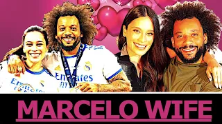 Marcelo with his wife Clarice Alves Real Madrid Brazil #Brazil #realmadrid