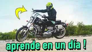 Le enseñe a MANEJAR su HARLEY DAVIDSON !