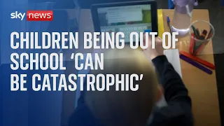 Children being out of school on a regular basis can be 'catastrophic' - Anne Longfield