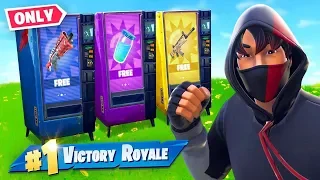 VENDING MACHINE *ONLY* Challenge in Fortnite