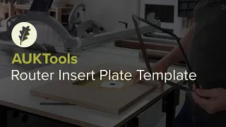 AUKTools Router Insert Plate Template