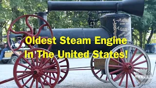 OLDEST Steam Engine In The United States!  1864 Gaar Steam Engine