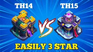 TH14 VS TH15 | Best Attack Strategy | TH14 ATTACK STRATEGY | TH14 VS TH16 | LIVE | Clash of Clans