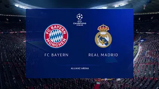 FIFA 19 !! FULL MATCH  FC Bayern Munich VS REAL MADRID UCL 2023/2024